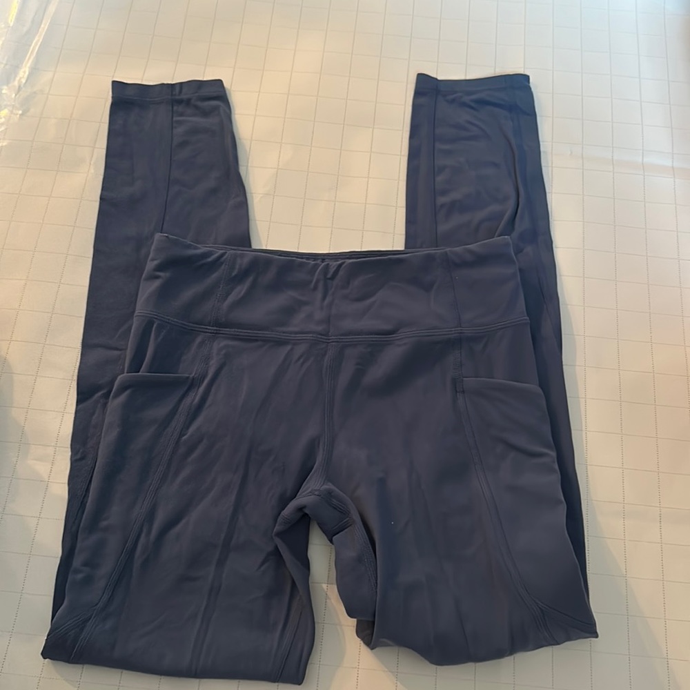 Athleta Girl slate blue legging